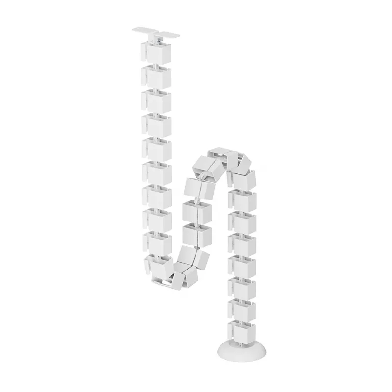 Raccogli cavi Neomounts ADS06-130WH fissaggio a vite, bianco, 130 mm