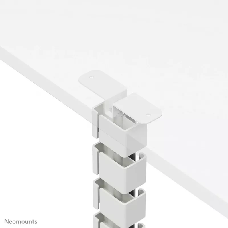 Raccogli cavi Neomounts ADS06-130WH fissaggio a vite, bianco, 130 mm