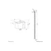 Spirale per cavi a clip, Neomounts ADS06-131BL, gestione cavi universale, nero