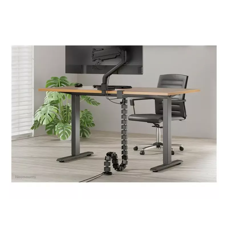 Spirale per cavi a clip, Neomounts ADS06-131BL, gestione cavi universale, nero