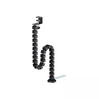 Spirale per cavi a clip, Neomounts ADS06-131BL, gestione cavi universale, nero