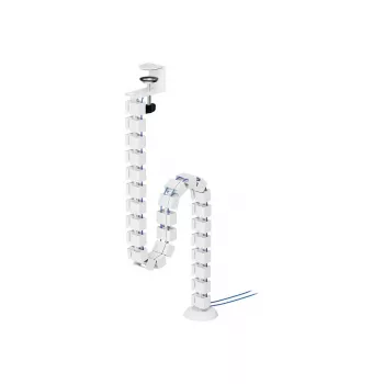 Canalina portacavi con fissaggio a clip Neomounts ADS06-131WH, organizer per cavi universale bianco