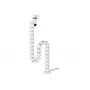 Canalina portacavi con fissaggio a clip Neomounts ADS06-131WH, organizer per cavi universale bianco