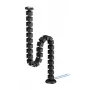 Organizer a colonna per cavi Neomounts ADS06-132BL fissaggio magnetico, nero, gestione cavi a segmenti flessibili