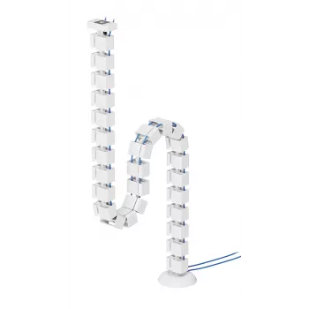 Organizer canalina portacavi Neomounts ADS06-132WH fissaggio magnetico bianco sistema modulare di gestione cavi