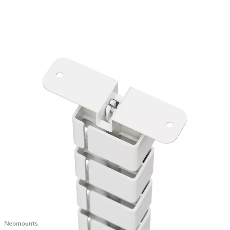Copri cavi Neomounts ADS06-133WH magnetico bianco, a vite per scrivanie sit/stand