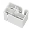 Copri cavi Neomounts ADS06-133WH magnetico bianco, a vite per scrivanie sit/stand
