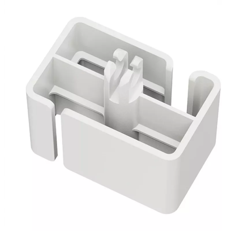 Copri cavi Neomounts ADS06-133WH magnetico bianco, a vite per scrivanie sit/stand