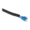 Guaina per cavi Neomounts ADS06-141BL Ø20 mm nero per gestione cavi
