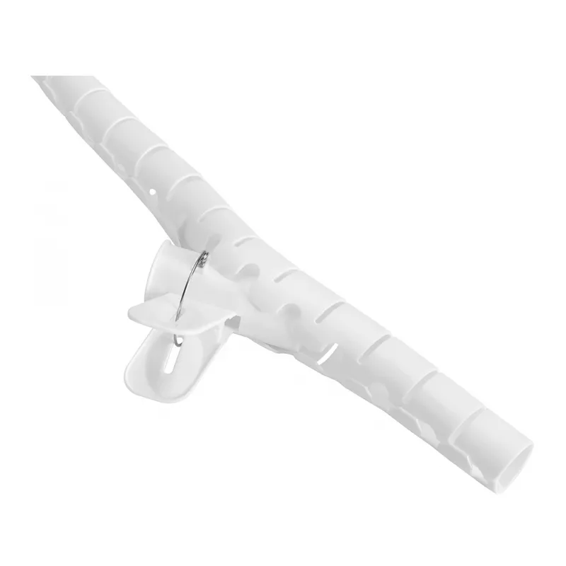 Guaina per cavi Neomounts ADS06-141WH, tubo per gestione cavi Ø20 mm, bianco