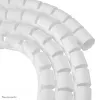 Guaina/tubo per cavi Neomounts ADS06-142WH Ø25 mm bianco per gestione cavi