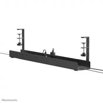 Canalina portacavi Neomounts ADS07-120BL a clip universale, larghezza 120 mm, nero