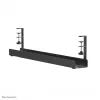 Canalina portacavi Neomounts ADS07-120BL a clip universale, larghezza 120 mm, nero