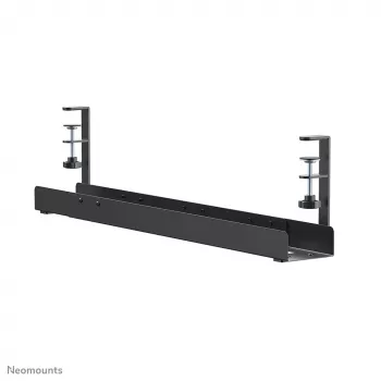 Canalina portacavi Neomounts ADS07-120BL a clip universale, larghezza 120 mm, nero