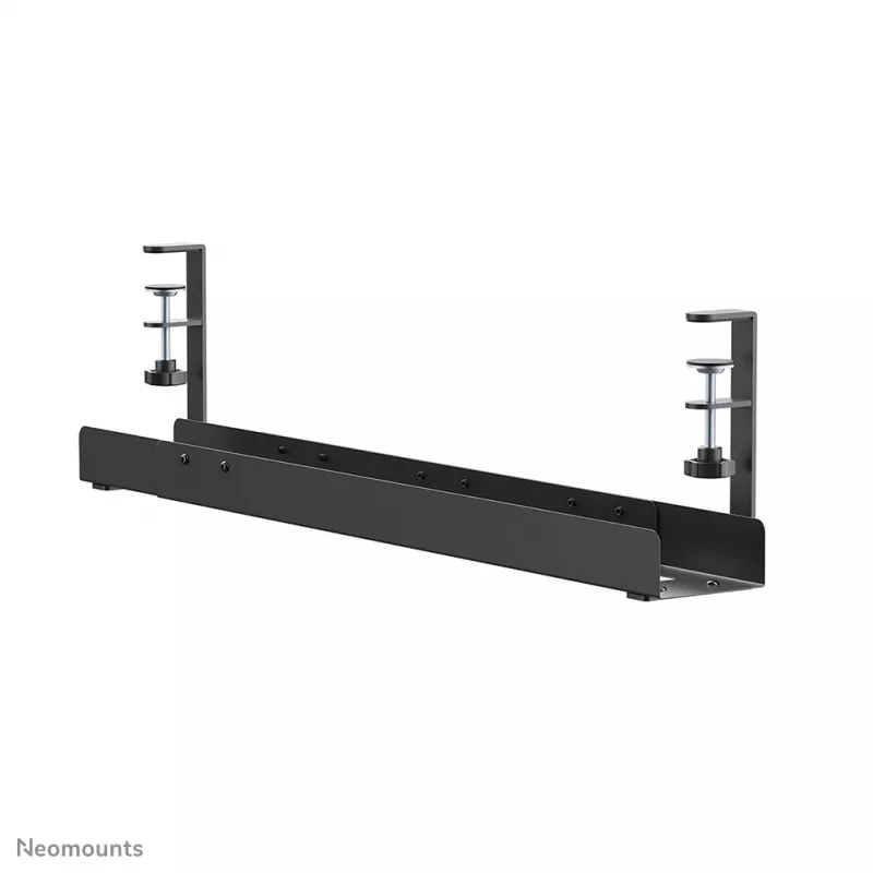 Canalina portacavi Neomounts ADS07-120BL a clip universale, larghezza 120 mm, nero