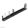 Canalina portacavi Neomounts ADS07-120BL a clip universale, larghezza 120 mm, nero