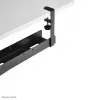 Canalina portacavi Neomounts ADS07-120BL a clip universale, larghezza 120 mm, nero