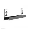 Canalina portacavi Neomounts ADS07-120BL a clip universale, larghezza 120 mm, nero