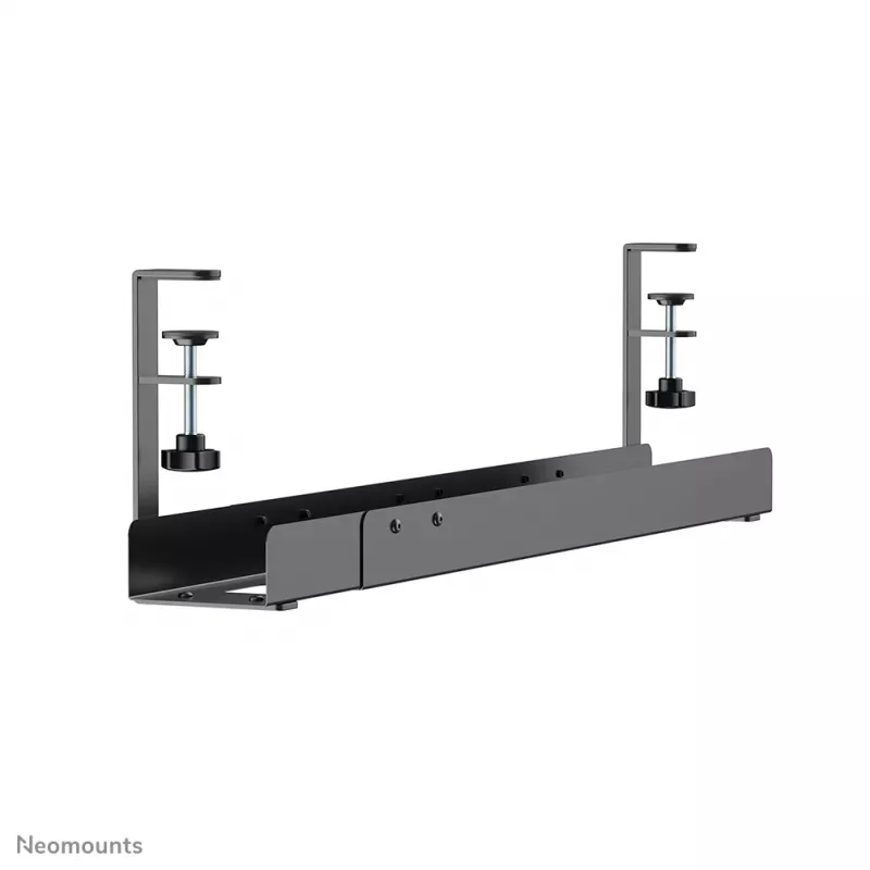 Canalina portacavi Neomounts ADS07-120BL a clip universale, larghezza 120 mm, nero