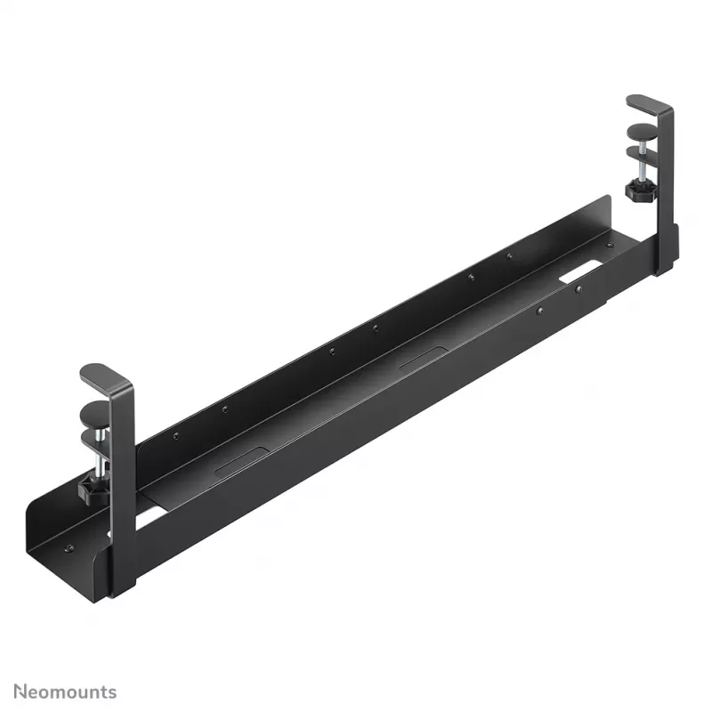 Canalina portacavi Neomounts ADS07-120BL a clip universale, larghezza 120 mm, nero