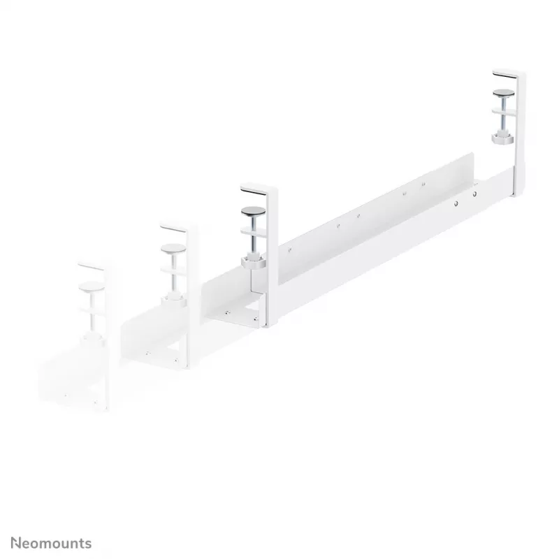 Canalina portacavi Neomounts ADS07-120WH design a clip, universale, bianco