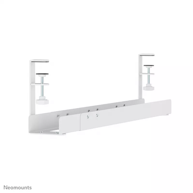Canalina portacavi Neomounts ADS07-120WH design a clip, universale, bianco