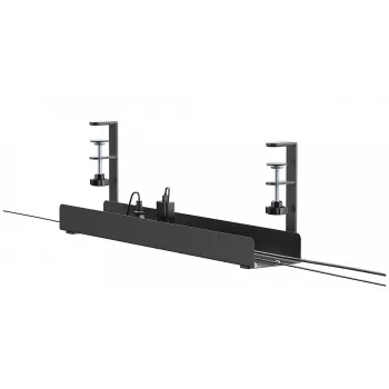 Canalina portacavi Neomounts ADS07-121BL design a clip universale nero