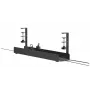 Canalina portacavi Neomounts ADS07-121BL design a clip universale nero