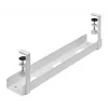 Canalina portacavi Neomounts ADS07-121WH design a clip, montaggio universale, bianco