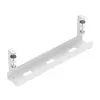 Canalina portacavi Neomounts ADS07-121WH design a clip, montaggio universale, bianco