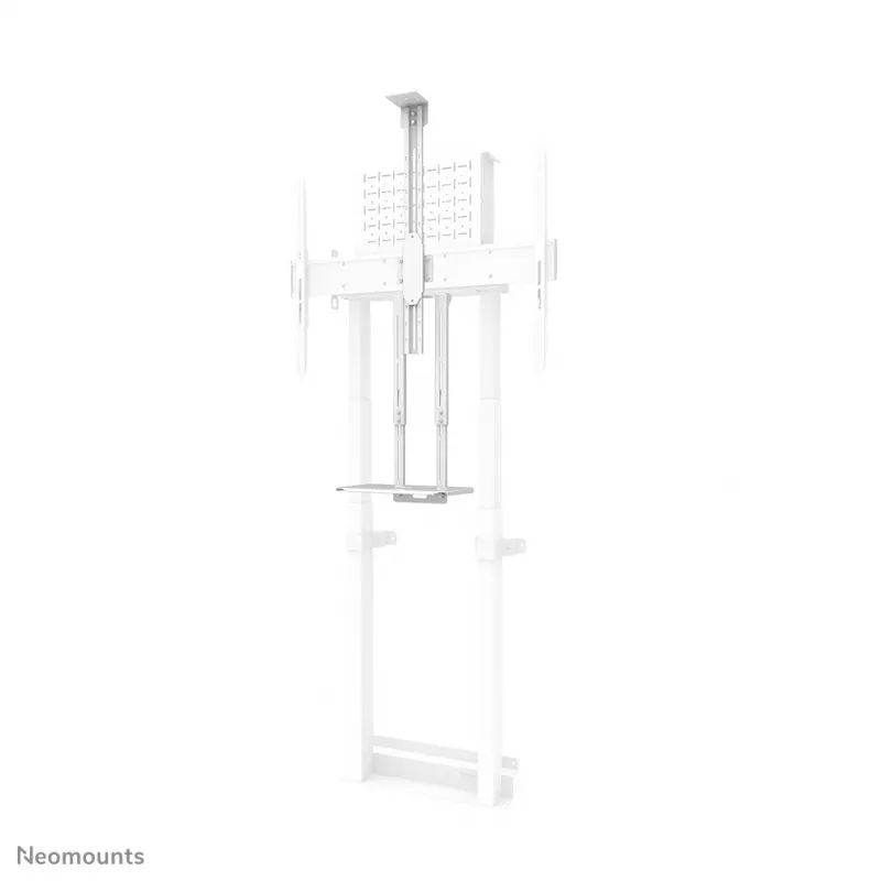 Neomounts AFL-875WH1 kit per videobar e multimedia, ripiano per fotocamera/AV, incluso adattatore Logitech Rally Bar (Mini), max 9 kg, acciaio, bianco