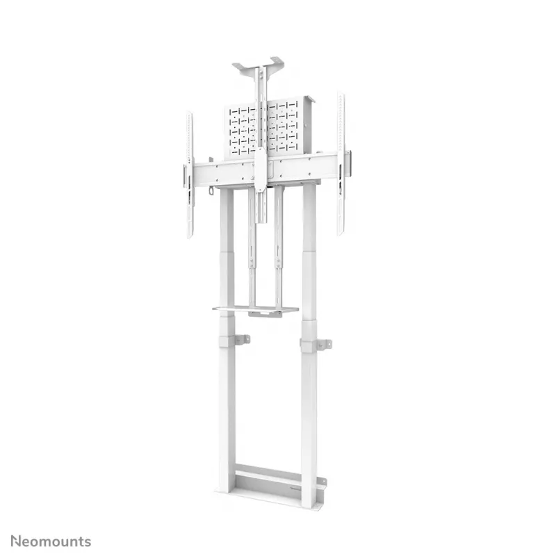 Neomounts AFL-875WH1 kit per videobar e multimedia, ripiano per fotocamera/AV, incluso adattatore Logitech Rally Bar (Mini), max 9 kg, acciaio, bianco