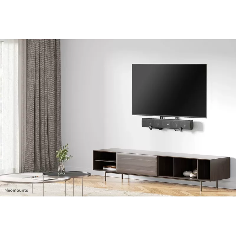 Neomounts AWL29-650BL1 supporto per videobar/soundbar VESA - max. 15 kg - universale