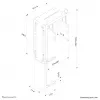 Neomounts CPU-D100SILVER supporto CPU - max. 30 kg - universale