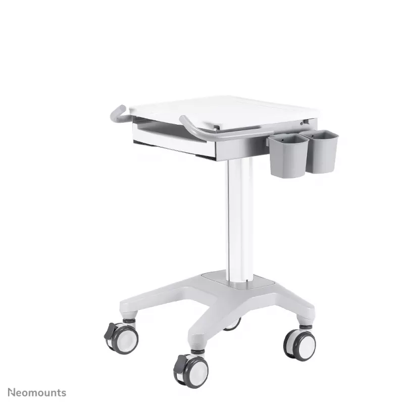 Carrello multimediale Neomounts MED-M200 alluminio bianco 1080 mm