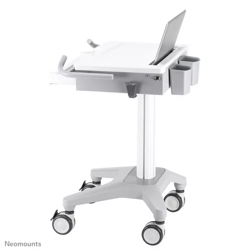 Carrello multimediale Neomounts MED-M200 alluminio bianco 1080 mm