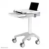 Carrello multimediale Neomounts MED-M200 alluminio bianco 1080 mm
