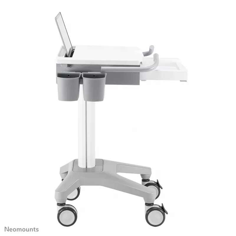 Carrello multimediale Neomounts MED-M200 alluminio bianco 1080 mm