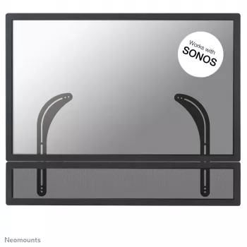Supporto per soundbar Sonos Neomounts NM-USP100Schwarz - max 15 kg - installazione a schermo