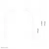 Supporto per soundbar Sonos Neomounts NM-USP100Schwarz - max 15 kg - installazione a schermo