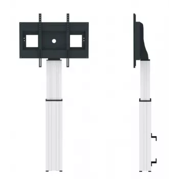Supporto a parete motorizzato Neomounts, 106,7 cm (42 pollici), 2,54 m (100 pollici), 150 kg, 200 x 200 mm, 800 x 600 mm, argento