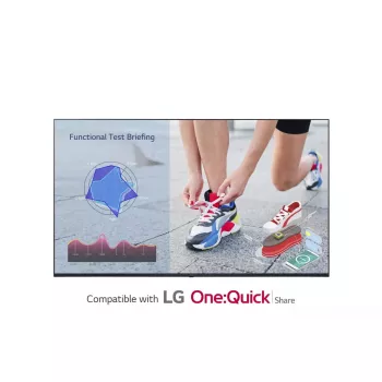 Display digital signage LG 55UL3J-E 139,7 cm (55 inch) IPS 400 cd/m² 4K Ultra HD blu processore integrato Web OS 16/7