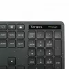 Targus EcoSmart AKB874NO tastiera cablata a dimensione standard, USB, QWERTY nordico, antimicrobica, nera