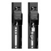 Vogel's PFW 6815 supporto a parete per display, verticale, fisso, bloccabile, 43-100 pollici (109,2-254 cm), nero