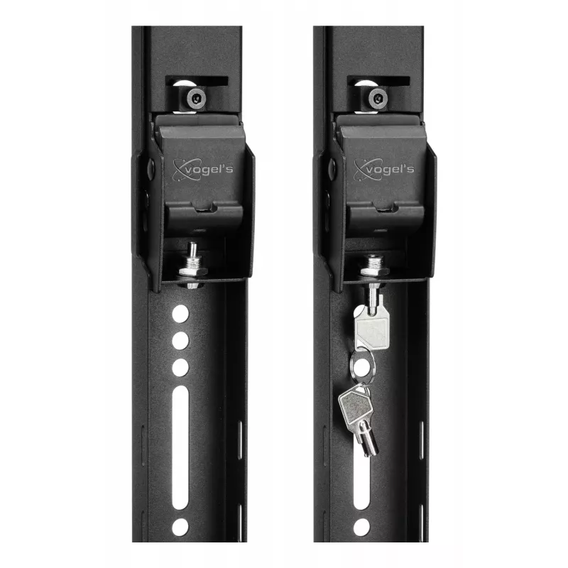 Vogel's PFW 6815 supporto a parete per display, verticale, fisso, bloccabile, 43-100 pollici (109,2-254 cm), nero