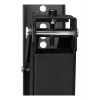 Vogel's PFW 6815 supporto a parete per display, verticale, fisso, bloccabile, 43-100 pollici (109,2-254 cm), nero