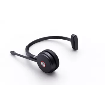 Cuffia Yealink WH62 Mono UC, wireless, ufficio/call center, 20 - 20000 Hz, 80 g, cuffia, nero