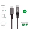 Cavo USB 4smarts 456267 3 m USB-C nero 0,48 Gbit/s