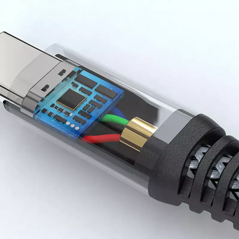 Cavo USB 4smarts 456267 3 m USB-C nero 0,48 Gbit/s