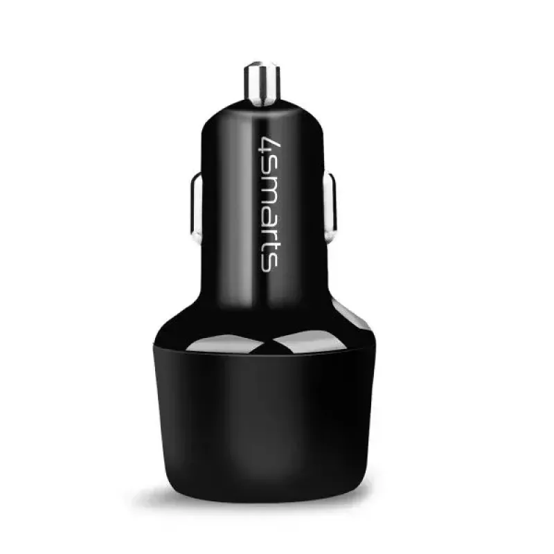4smarts VoltRoad Ultimate caricabatterie da auto per laptop, smartphone e tablet con funzione di ricarica rapida